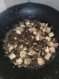 Foto resep Tumis cumi asin + ikan klotok + tahu