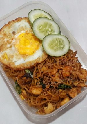 Foto resep Mie goreng seafood