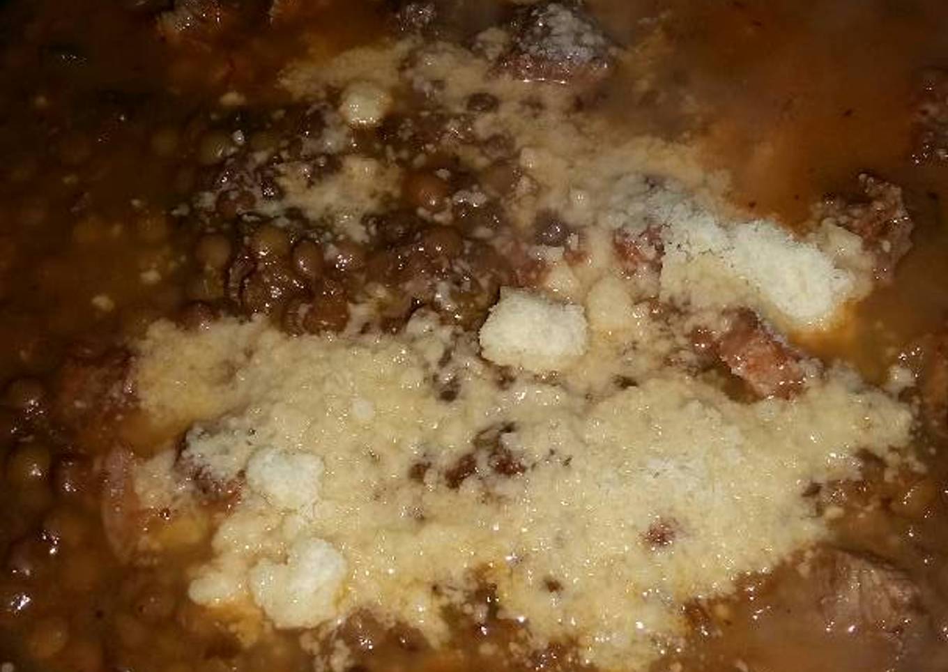 Guisito de lentejas