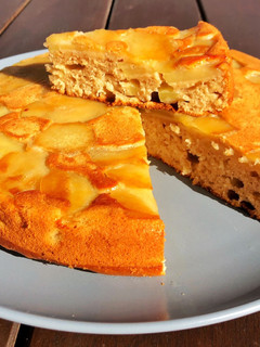 Una foto de Torta de manzana