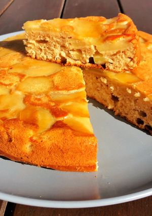 Una foto de Torta de manzana