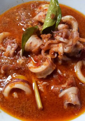 Foto resep Cumi Santan Pedas