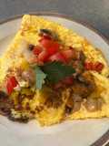 Veggie omelet