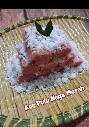 Foto resep Kue Putu Naga Merah