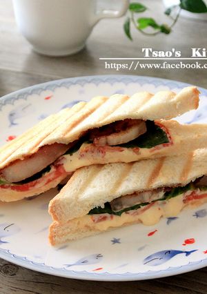 義式烤肉帕尼尼 的食譜成品照片