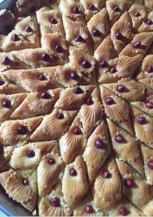 صورة لوصفة بقلاوة الكاوكاو