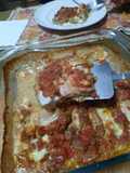 Berenjena rendidora, sabrosa tipo a la Parmesana
