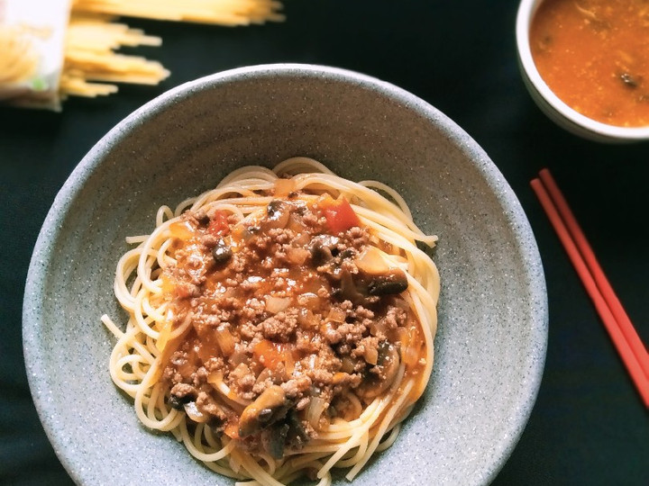 Anti Ribet, Buat Spageti saos simpel🍝 Murah