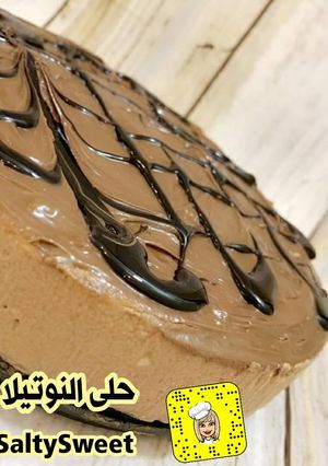 صورة لوصفة حلى تشيز النوتيلا