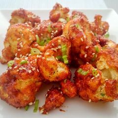 A picture of Vegetarian Korean Wings.