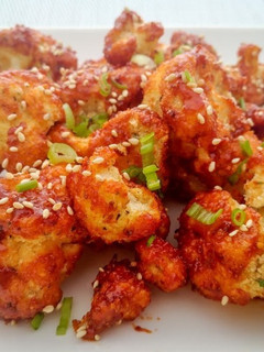 A picture of Vegetarian Korean Wings.
