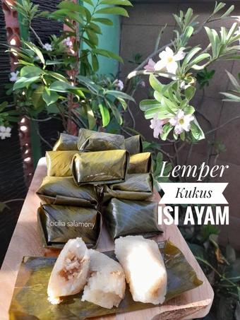 Langkah Mudah untuk Menyiapkan Resep  Lemper Kukus Isi Ayam yang Lezat Sekali, Lezat