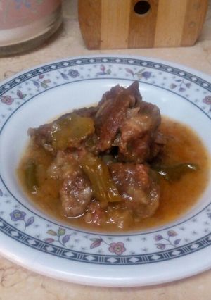 صورة لوصفة كباب حلة بالفلفل