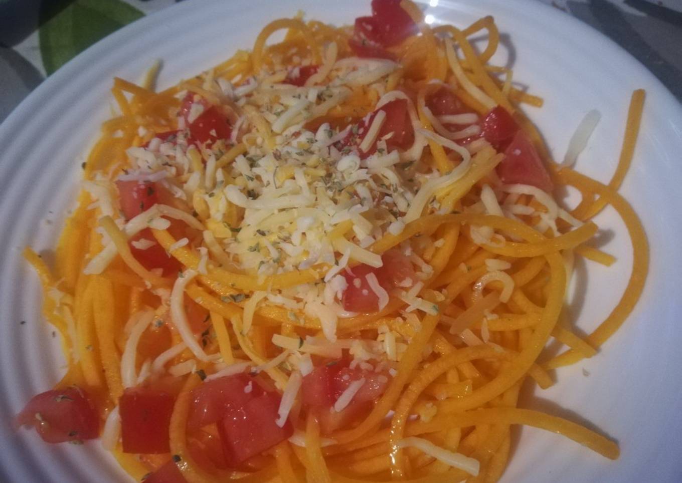Espaguetis de calabaza