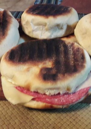 Una foto de English muffins (argentos)