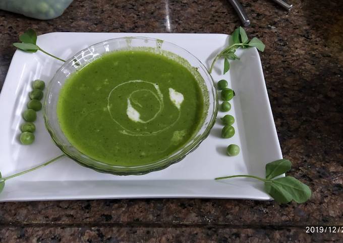 Easiest Way to Make Delicious Methi malai mutter soup