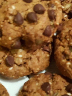 A picture of Mocha cookies.