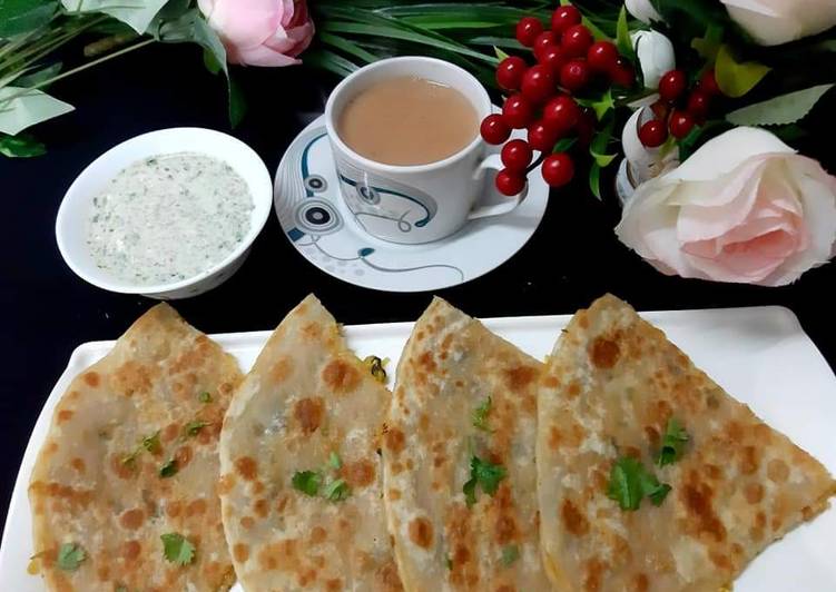 Easiest Way to Make Favorite Mooli ka Paratha😋