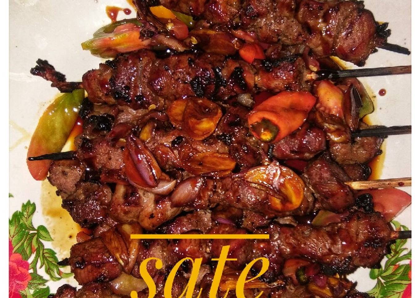 Sate kambing empuk