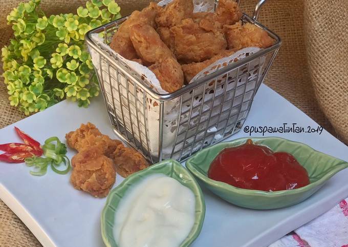 Resep Ayam Tepung Mayonaise Oleh Intan Puspawati Cookpad