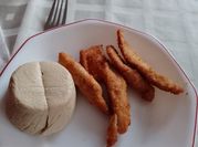 Una foto de posta de atun