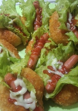 Foto resep Donat sosis