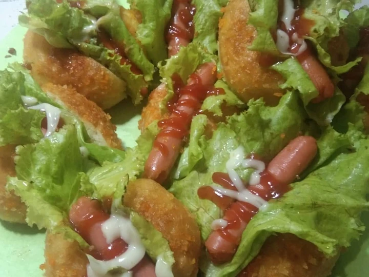 Cara Mudah Membuat Resep Donat sosis yang Bisa Manjain Lidah Anti Ribet, Menggugah Selera