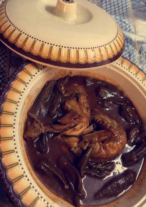 صورة لوصفة ايدام باميه مع الدجاج لذيذ