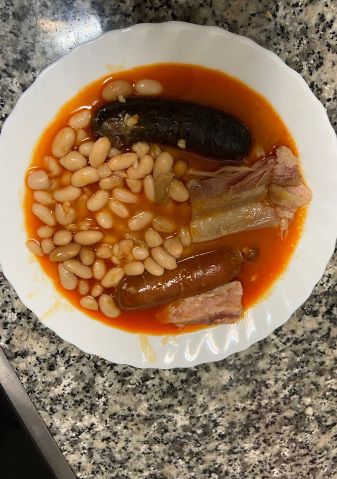 Una foto de Fabada olla express todo para dentro