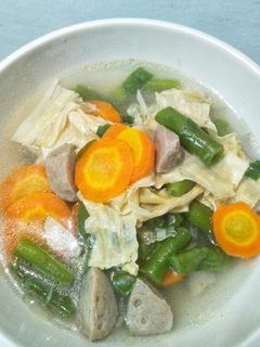 Foto resep Sop Bakso Kembang Tahu