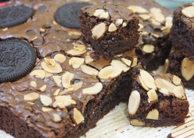 Brownies Panggang Milo Shiny Crust anti gagal