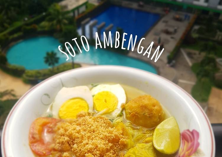 Cara Gampang Menyiapkan Soto Ambengan, Maknyuss