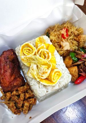 Foto resep Nasi Uduk Versi Rice Cooker