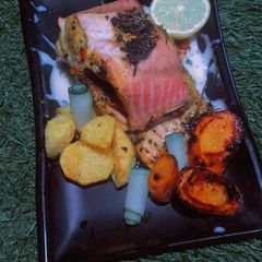 A picture of Grilled fish 🐟.