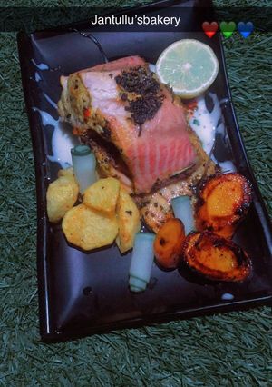 A picture of Grilled fish 🐟.