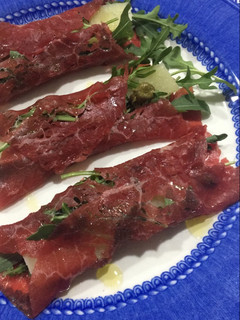 Una foto de Carpaccio relleno