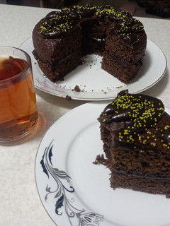 عکسی از دستور کیک بدون تخم مرغ