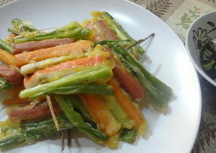 Cara Gampang Menyiapkan Sate goreng korea (Pasanjeok/파산적) Anti Gagal