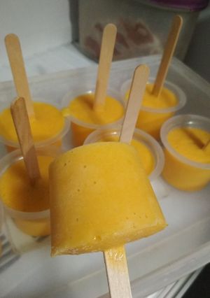 Foto resep Es krim mangga homemade simpel