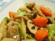 A picture of lotus roots