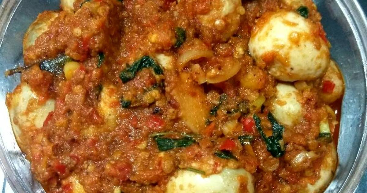 Resep Rica rica telur puyuh oleh Erriana Fitri Yani Cookpad