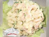 Ensalada de gambas y atún