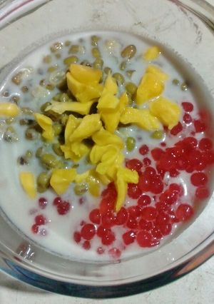 Foto resep Bubur Mutiara Kacang Hijau