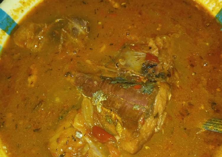 Fish pepper soup