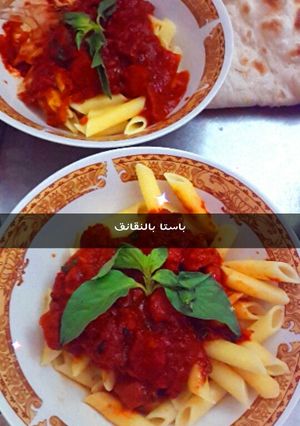 صورة لوصفة باستا بالنقانق