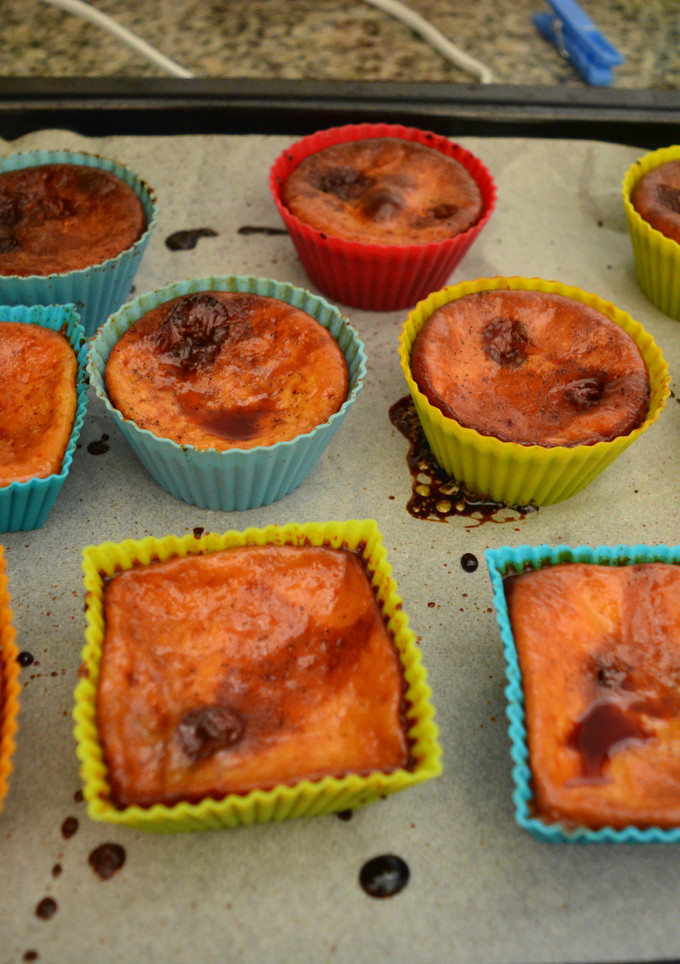 Una foto de Mini-flanes de leche condensada