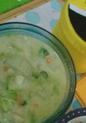 Foto resep Cah santan sawi putih