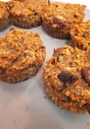 Une photo de Mini carrot cake (sans sucre et vegan)