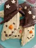 SNOWMAN PRETZELS 🥨⛄ PUPAZZO DI NEVE PRETZEL 🥨