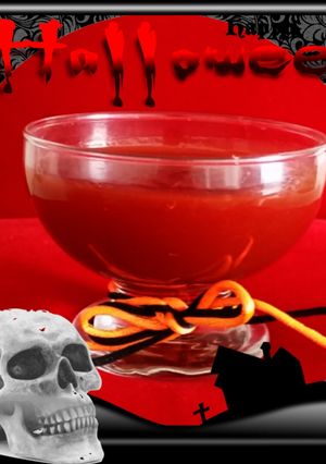 Una foto de Sangre agridulce (salsa)